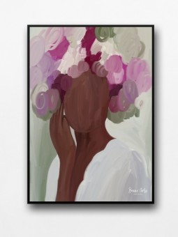 Framed poster - Lucilia (Beaux arts)
