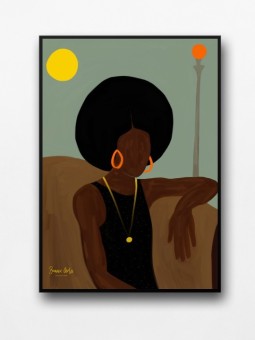 Framed poster - Thaïs (Beaux arts)