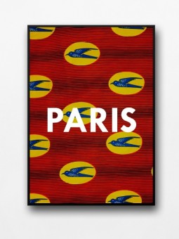 Framed poster - Paris wax