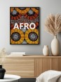 Affiche encadrée - Afro wax