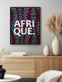 Affiche encadrée - Afrique wax