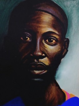Affiche - Face Sango - Accueil | Oueso - Art Afro Contemporain