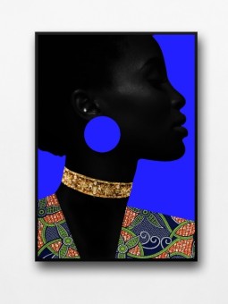 Framed poster - Serwa (Wax pop art)