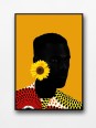 Framed poster - Kalungi (Wax pop art)