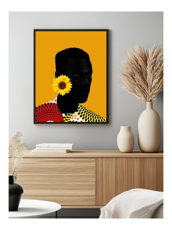 Framed poster - Kalungi (Wax pop art)