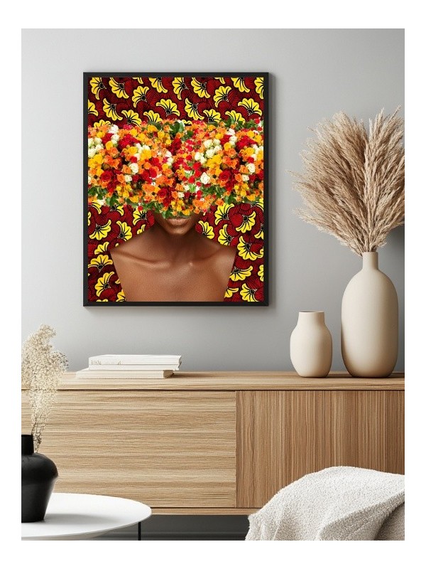 Affiche encadrée - Solymar (Wax pop art)