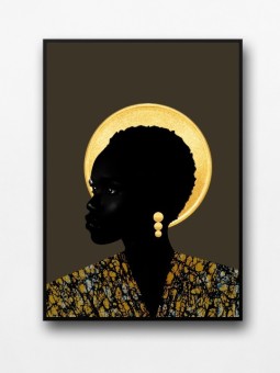 Framed poster - Valenï (Wax pop art)