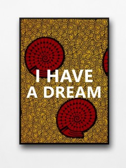 Affiche encadrée - Slogan wax