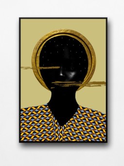 Framed poster - Eloaë (Wax pop art)