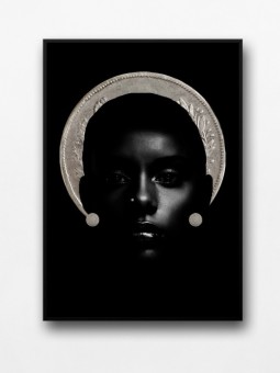 Framed poster - Mela noir