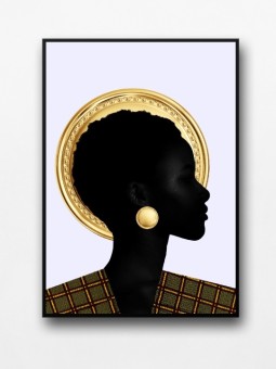 Framed poster - Afro Anorae