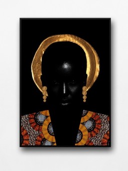 Framed poster - Auréa Celesta (Wax pop art)