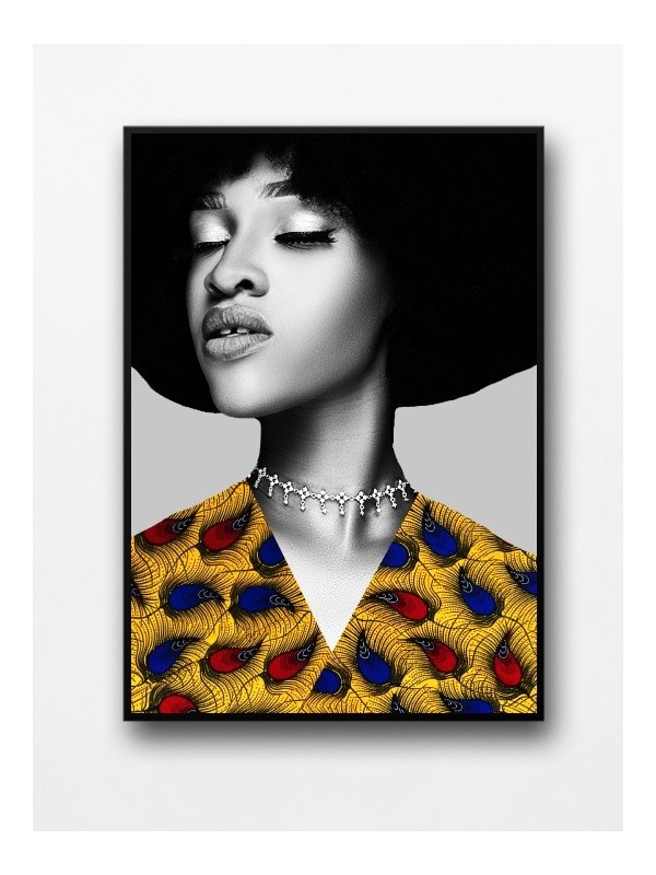 Framed poster - Ylang (Wax pop art)