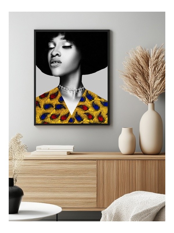 Framed poster - Ylang (Wax pop art)