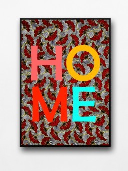 Framed poster - Home wax