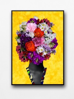Framed poster - Isula (Wax pop art)
