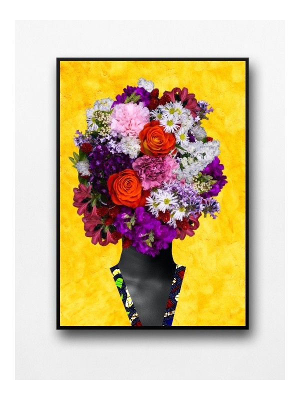 Framed poster - Isula (Wax pop art)