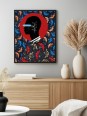 Affiche encadrée - Omeko (Wax pop art)