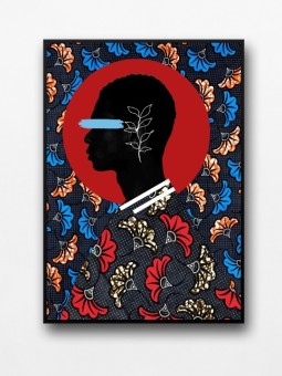 Framed poster - Omeko (Wax pop art)