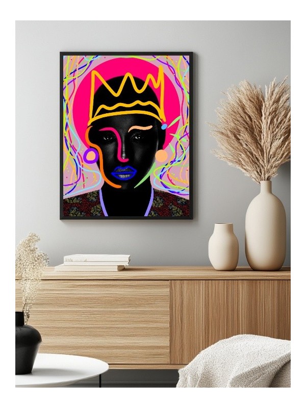 Framed poster - Afro Zyrithia