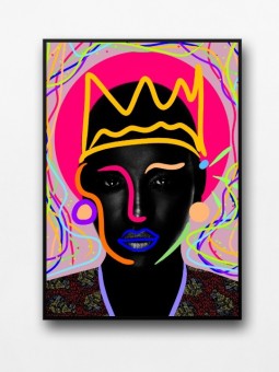 Affiche encadrée - Afro Zyrithia