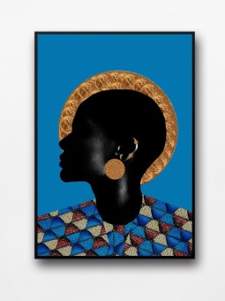 Affiche encadrée - Afro Harmonie