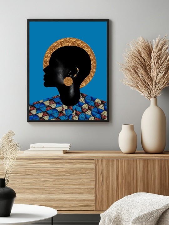 Affiche encadrée - Afro Harmonie-Accueil-OUESO