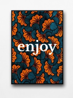 Affiche encadrée - WAX enjoy