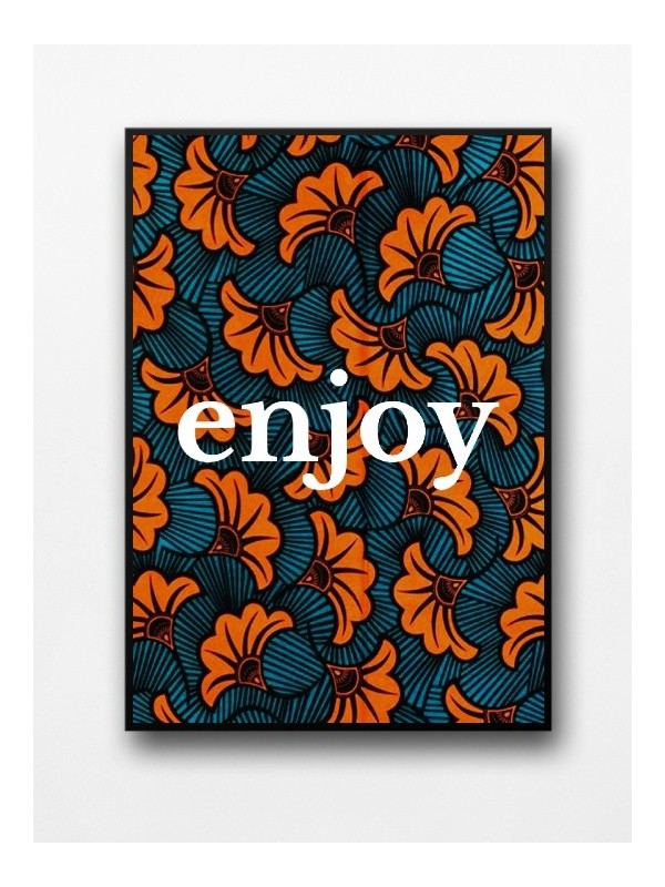Affiche encadrée - WAX enjoy