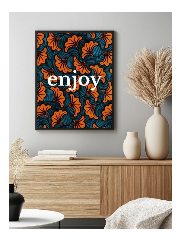 Affiche encadrée - WAX enjoy