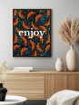 Affiche encadrée - WAX enjoy