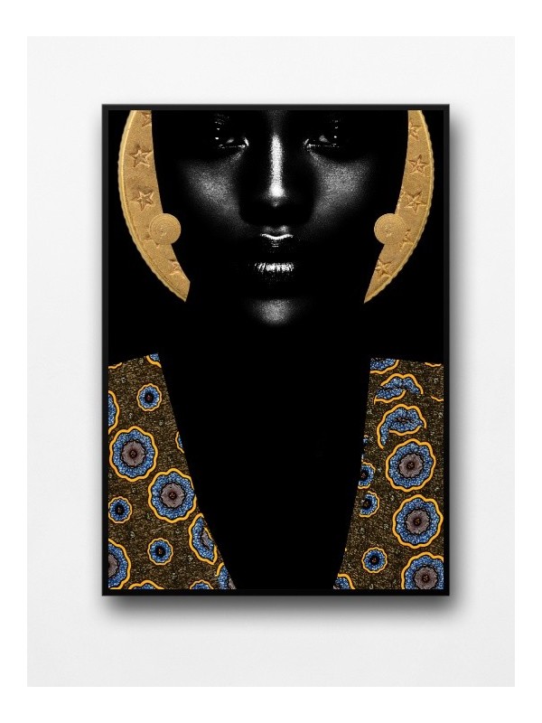 Affiche encadrée - Afro Lunara Ithéa