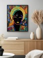 Framed poster - Ulyr (Wax pop art) - Accueil | Oueso - Contemporary...