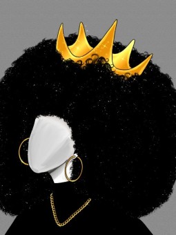 Affiche - Afro Ombre Perdue