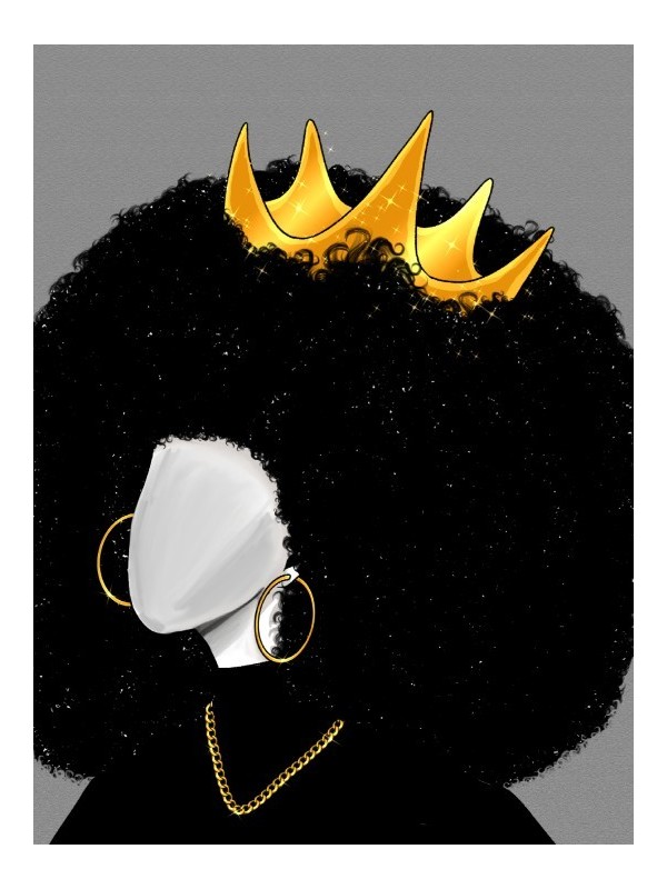 Poster - Afro Ombre Perdue