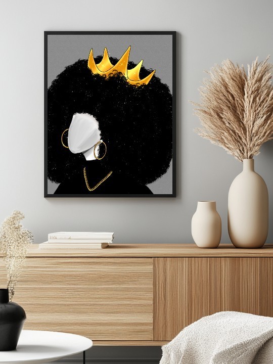 Poster - Afro Ombre Perdue-Posters-OUESO