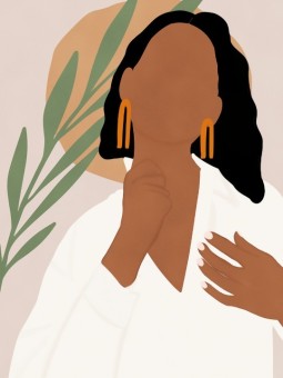 Affiche - Afro Reine