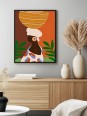 Poster - Afro femme