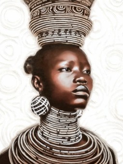 Affiche - Kuku - Accueil | Oueso - Art Afro Contemporain