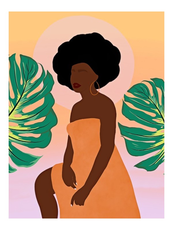 Poster - Afro Lumière