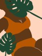 Affiche - Afro Silouhette