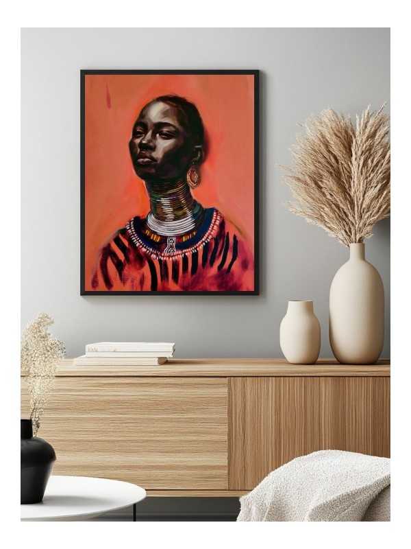 Affiche - Bikaka - Accueil | Oueso - Art Afro Contemporain