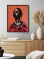 Affiche - Bikaka - Accueil | Oueso - Art Afro Contemporain