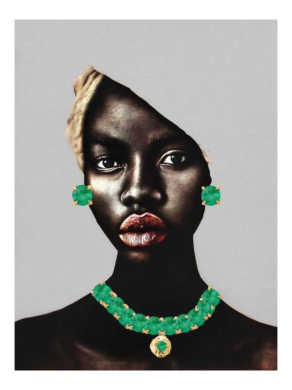 Poster - Fafa - Accueil | Oueso - Contemporary Afro Art