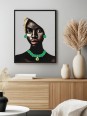 Poster - Fafa - Accueil | Oueso - Contemporary Afro Art