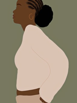 Affiche - Afro hair style