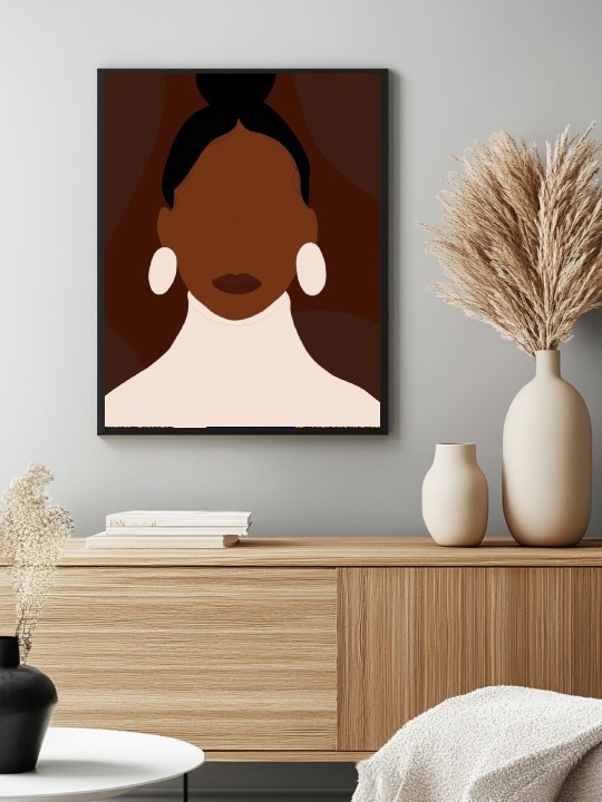 Poster - Afro hair cut-Posters-OUESO