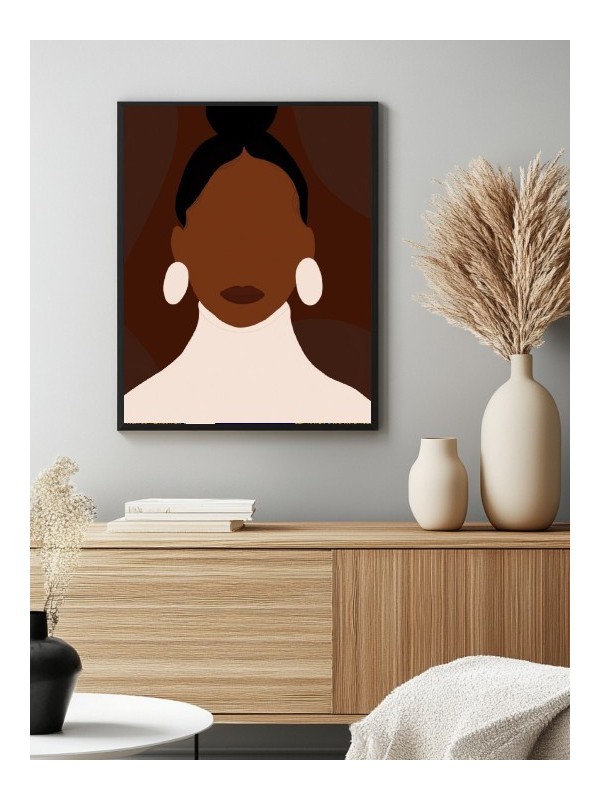 Poster - Afro hair cut