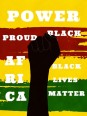 Poster - Afro lutte