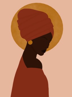 Poster - Afro Princesse